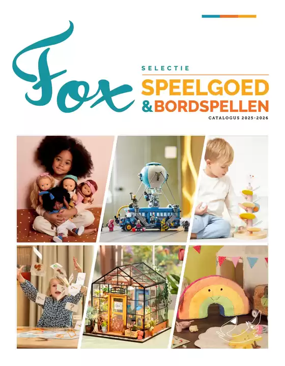 Catalogue Fox | Speelgoed & Bordspellen NL | 2025-10-10T00:00:00.000Z - 2026-10-10T00:00:00.000Z