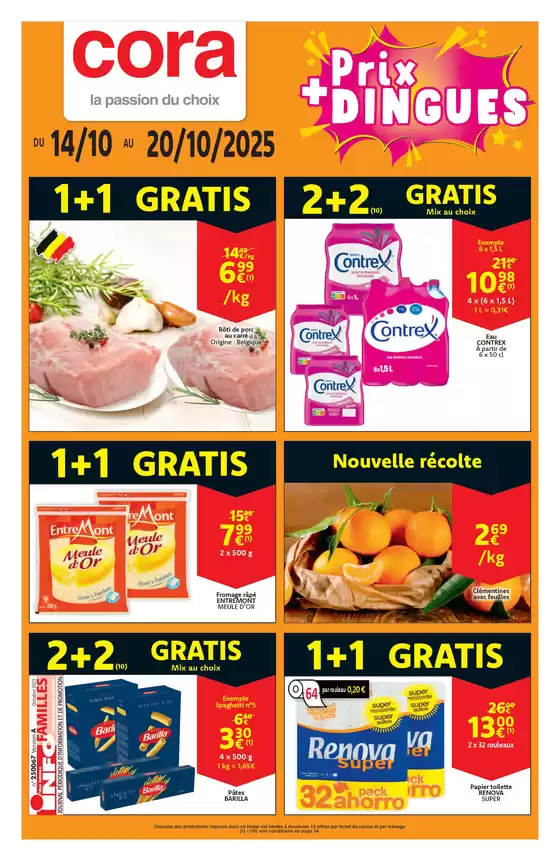Catalogue Cora à Wavre | Super offre pour tous les clients | 2025-10-11T00:00:00.000Z - 2025-10-25T00:00:00.000Z