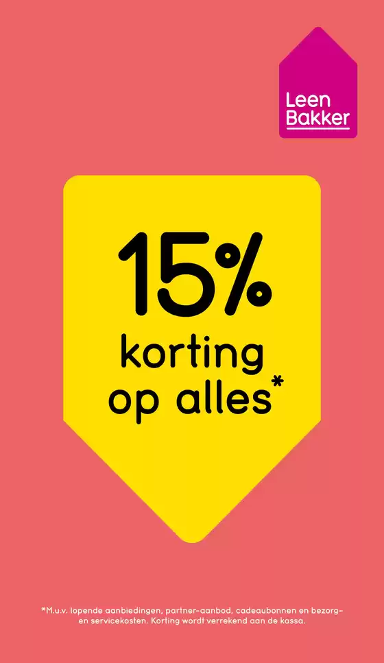 Dépliant Leen Bakker - NL
