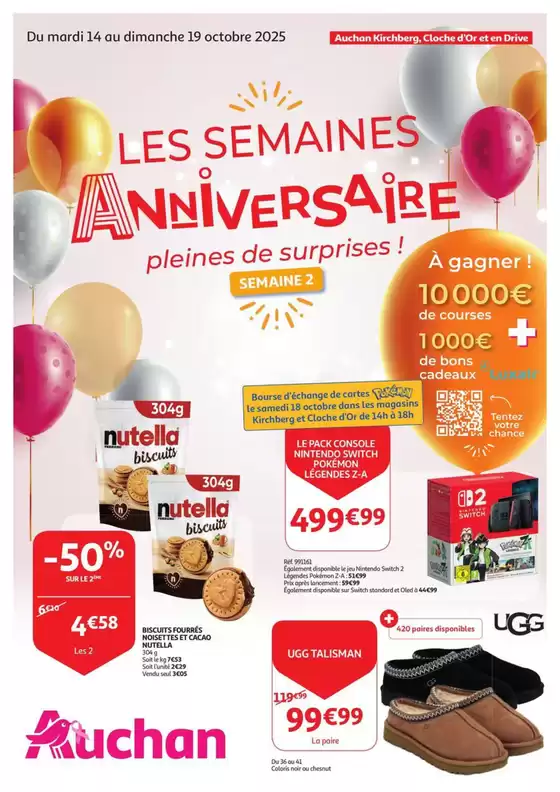 Catalogue Auchan | Bons plans exclusifs | 2025-10-14T00:00:00.000Z - 2025-10-19T00:00:00.000Z