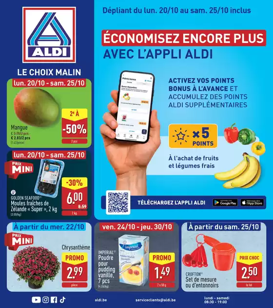 Catalogue Aldi | Super offre pour les chasseurs de bonnes affaires | 2025-10-14T00:00:00.000Z - 2025-10-28T00:00:00.000Z
