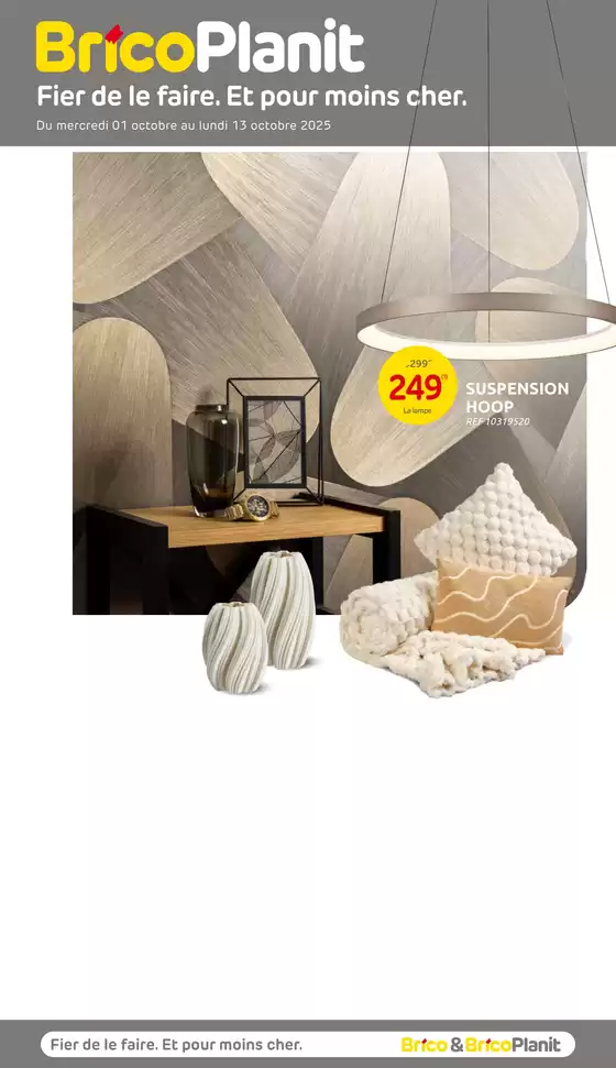 Catalogue Brico Plan-it | Notre folder luminaires | 2025-10-14T00:00:00.000Z - 2025-10-28T00:00:00.000Z