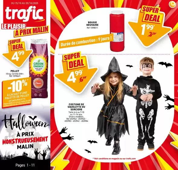 Catalogue trafic à Knokke-Heist | FR - folder trafic | 2025-10-15T00:00:00.000Z - 2025-10-20T00:00:00.000Z
