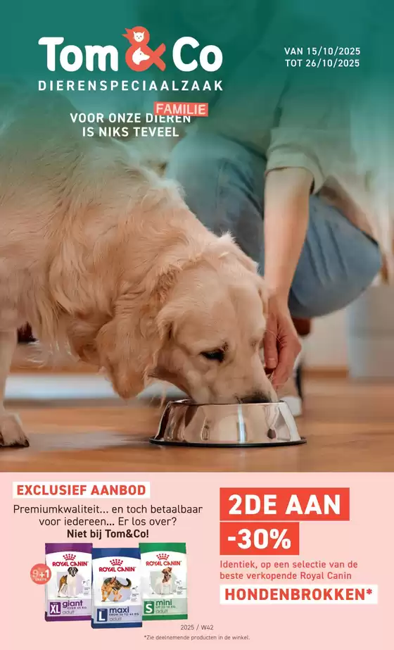 Dépliant Tom & Co - NL