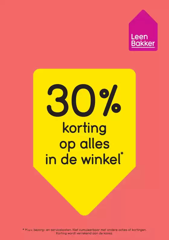 Dépliant Leen Bakker - NL