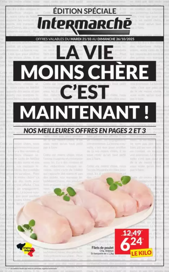 Catalogue Intermarché à Louvain | Découvrez notre folder du 21/10 FR | 2025-10-16T00:00:00.000Z - 2025-10-30T00:00:00.000Z