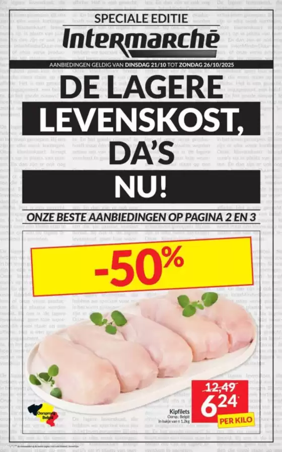 Catalogue Intermarché à Louvain | Ontdek de folder van 21/10 NL | 2025-10-16T00:00:00.000Z - 2025-10-30T00:00:00.000Z