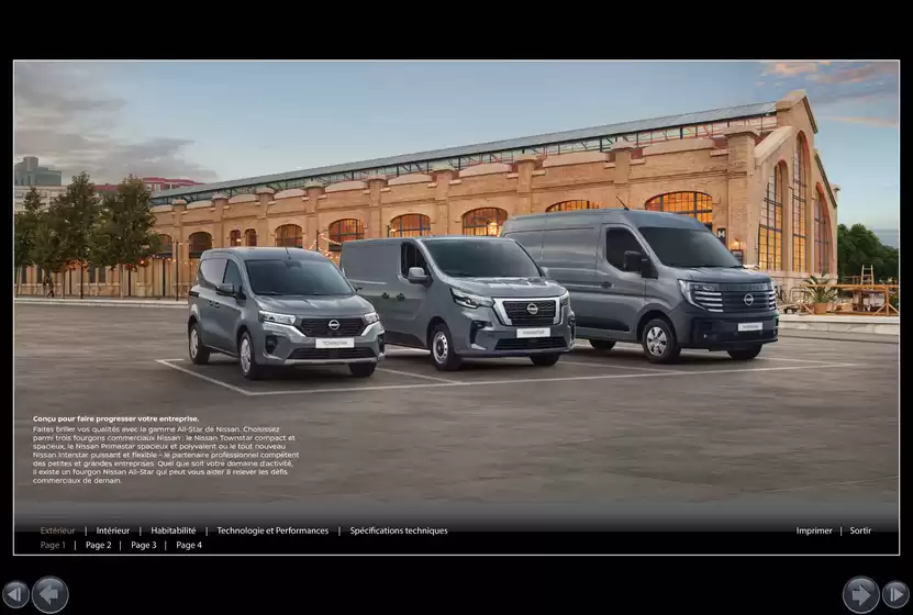 ebrochure Nissan Interstar BEFR