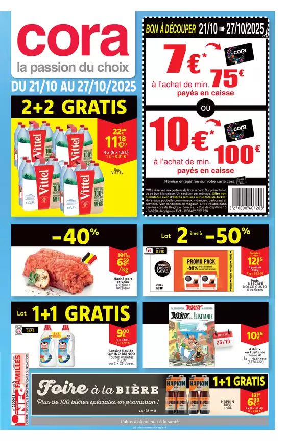 Catalogue Cora à Alost | Promotions spéciales en cours | 2025-10-18T00:00:00.000Z - 2025-11-01T00:00:00.000Z