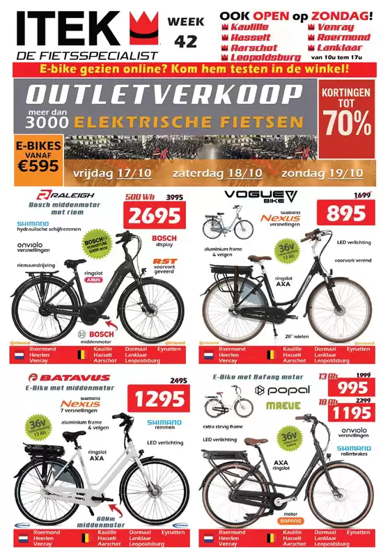 Itek Nieuw in de folder