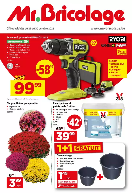 Catalogue Mr. Bricolage | Nos meilleures bonnes affaires | 2025-10-20T00:00:00.000Z - 2025-11-03T00:00:00.000Z