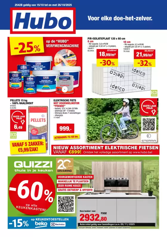 Hubo Folder geldig t.e.m. 26/10/2025 NL
