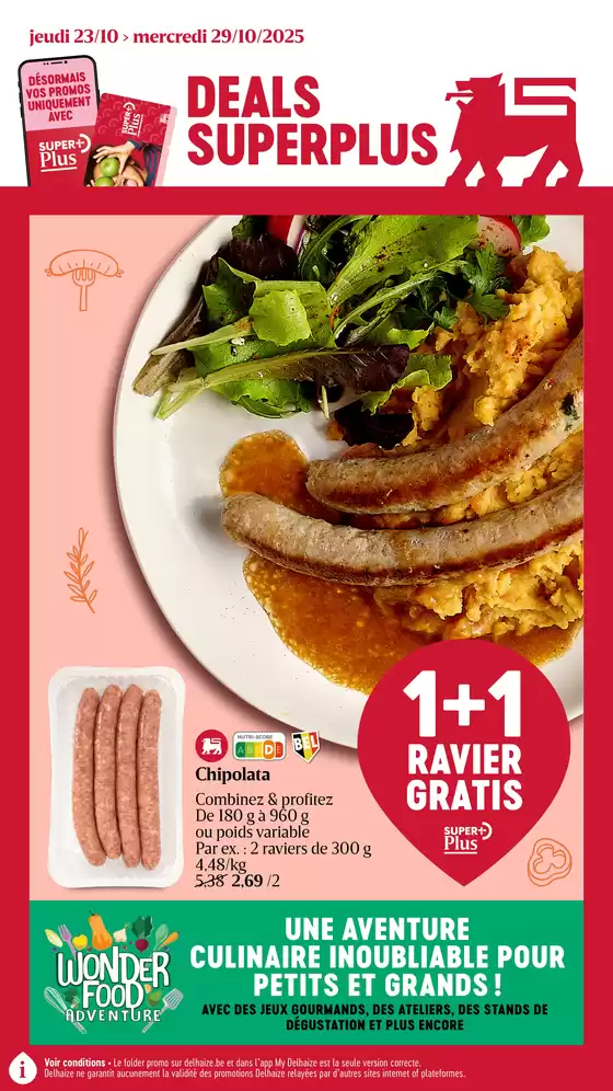 Catalogue Delhaize | Meilleures offres pour les acheteurs économes | 2025-10-21T00:00:00.000Z - 2025-11-04T00:00:00.000Z