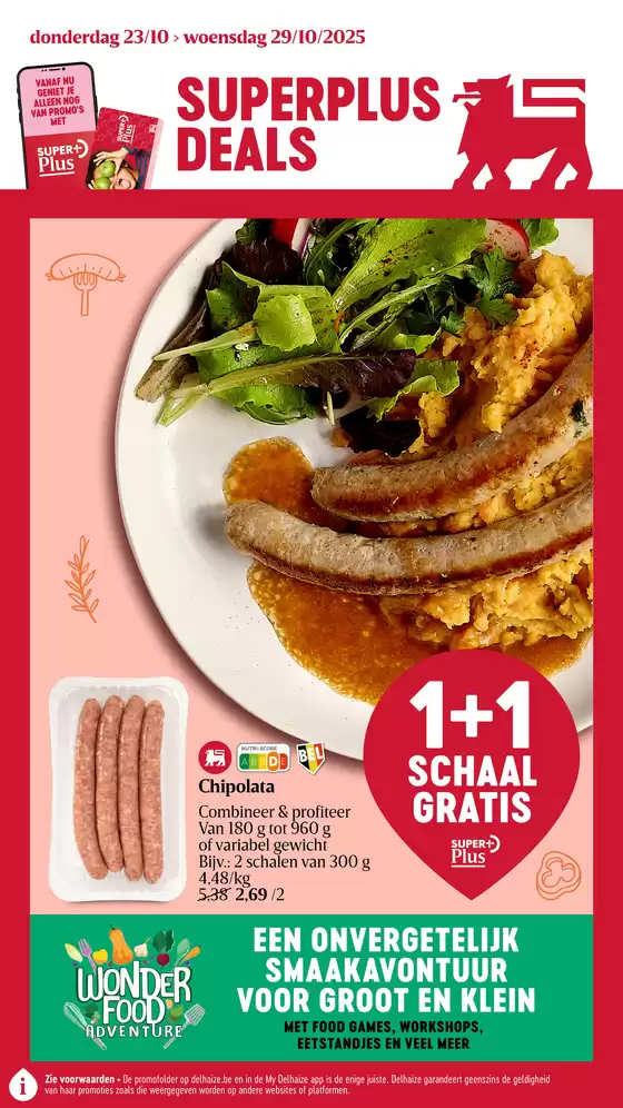Catalogue Delhaize | Offres exclusives pour nos clients | 2025-10-21T00:00:00.000Z - 2025-11-04T00:00:00.000Z