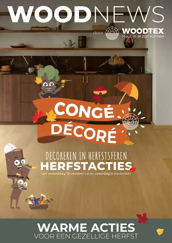 Catalogue Woodtex à Knokke-Heist | Wood News | 2025-10-21T00:00:00.000Z - 2025-11-08T00:00:00.000Z