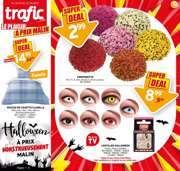 Catalogue trafic | FR - folder trafic | 2025-10-22T00:00:00.000Z - 2025-10-27T00:00:00.000Z