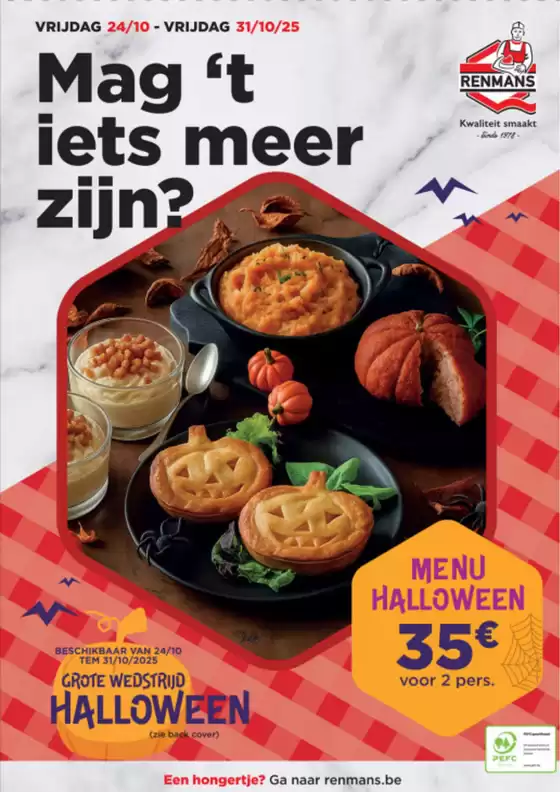 Catalogue Renmans à Charleroi | Mag't Iets Meer Zijn? | 2025-10-24T00:00:00.000Z - 2025-10-31T00:00:00.000Z