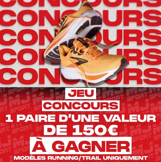 Catalogue MJ Sport | Jeu Concours | 2025-10-22T00:00:00.000Z - 2025-11-05T00:00:00.000Z