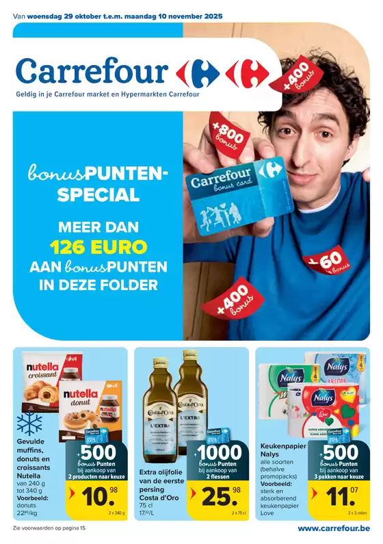 Catalogue Carrefour Market | CARREFOUR ter TRANSVERSE PB Folder Dutch | 2025-10-28T00:00:00.000Z - 2025-11-10T00:00:00.000Z