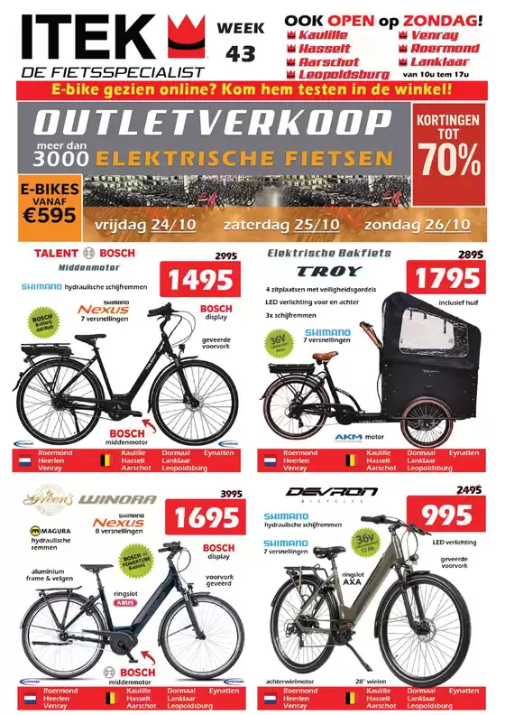 Itek Nieuw in de folder