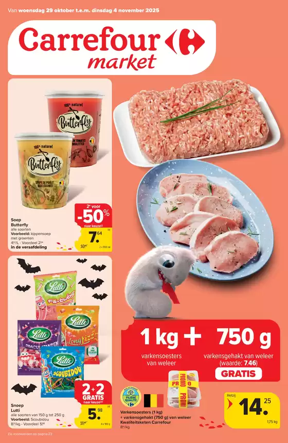 Catalogue Carrefour Market | CARREFOUR MARKET FOLDER DM Folder Dutch | 2025-10-29T00:00:00.000Z - 2025-11-04T00:00:00.000Z