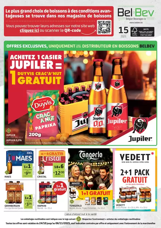 Catalogue BelBev | Dépliant Consommateurs FR | 2025-10-24T00:00:00.000Z - 2025-11-06T00:00:00.000Z