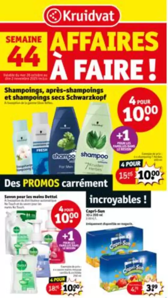 Catalogue Kruidvat | FR Dépliant 44 | 2025-10-26T00:00:00.000Z - 2025-11-09T00:00:00.000Z
