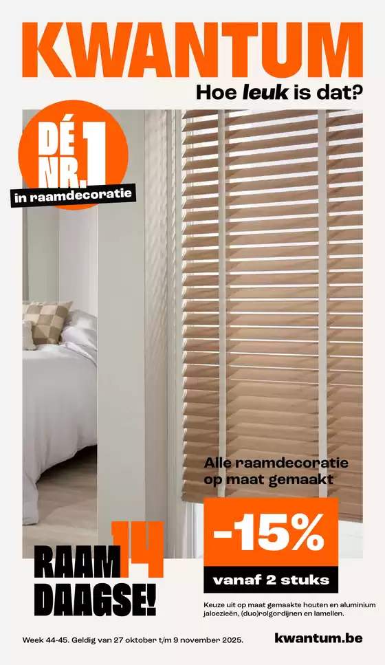 Catalogue Kwantum à Mons | Week 44 | 2025-10-27T00:00:00.000Z - 2025-11-09T00:00:00.000Z