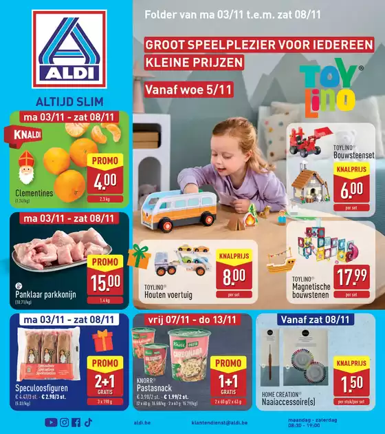 Catalogue Aldi à Bruges | Offres et promotions actuelles | 2025-10-28T00:00:00.000Z - 2025-11-11T00:00:00.000Z