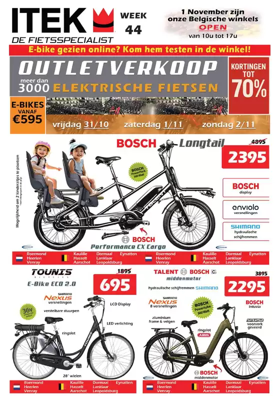 Itek Nieuw in de folder