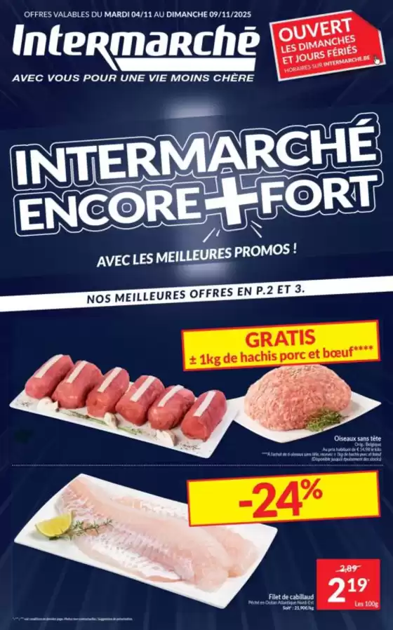 Catalogue Intermarché | Découvrez notre folder du 04/11 FR | 2025-10-30T00:00:00.000Z - 2025-11-13T00:00:00.000Z