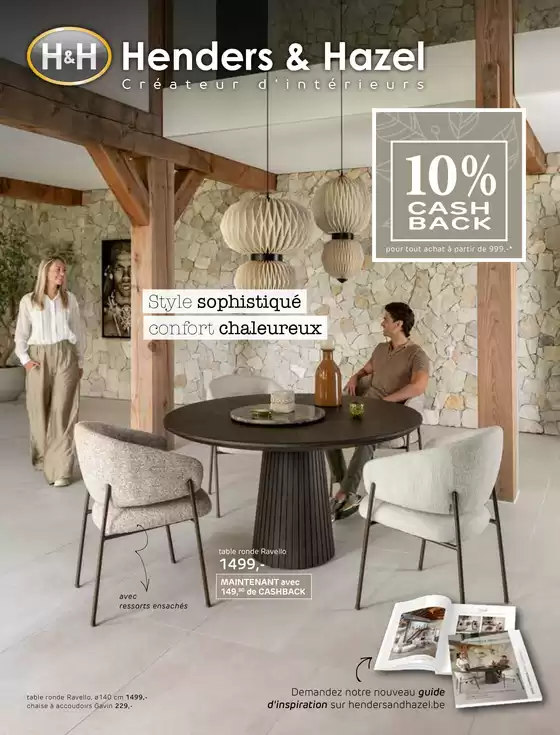 Catalogue Belot Meubelen à Wetteren | FOLDER PROMO - H&H | 2025-10-31T00:00:00.000Z - 2025-11-14T00:00:00.000Z