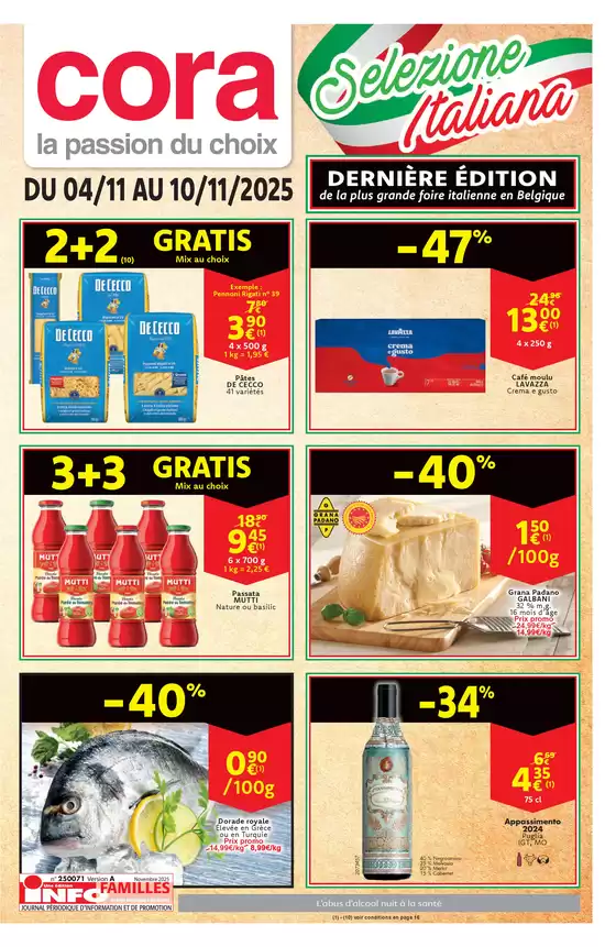 Catalogue Cora à Roulers | Meilleures offres et réductions | 2025-11-04T00:00:00.000Z - 2025-11-10T00:00:00.000Z