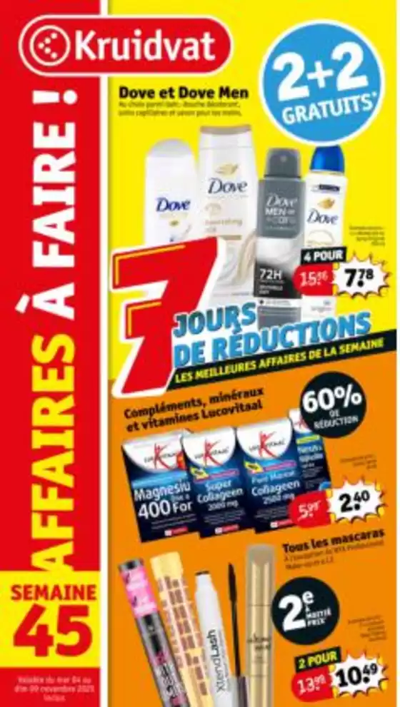 Catalogue Kruidvat | FR Dépliant 45 | 2025-11-04T00:00:00.000Z - 2025-11-09T00:00:00.000Z