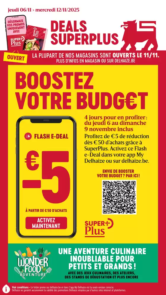 Catalogue Delhaize à Malle | Promotions spéciales en cours | 2025-11-06T00:00:00.000Z - 2025-11-12T00:00:00.000Z