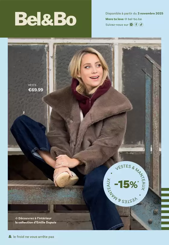 Catalogue Bel&Bo | Collection Vestes | 2025-11-03T00:00:00.000Z - 2025-11-16T00:00:00.000Z