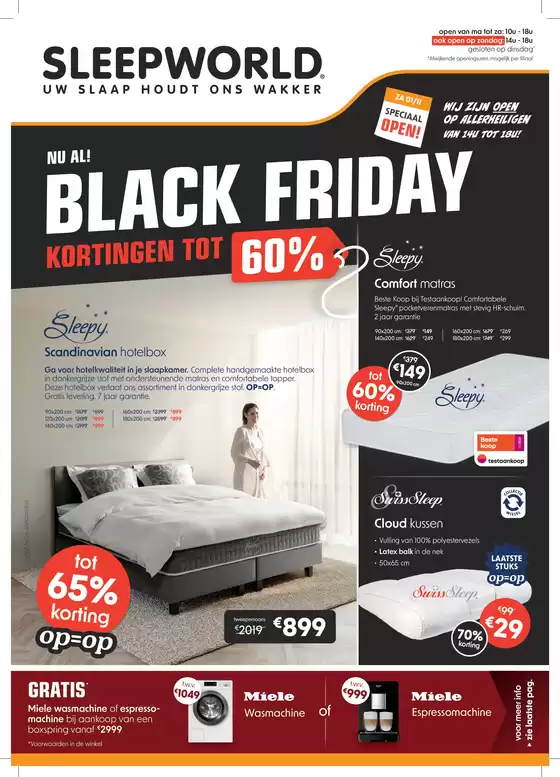 Catalogue Sleepworld | Black Friday  | 2025-11-03T00:00:00.000Z - 2025-11-30T00:00:00.000Z