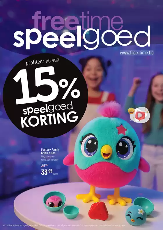Catalogue Freetime à Anvers | Speelgoed | 2025-11-04T00:00:00.000Z - 2025-12-08T00:00:00.000Z