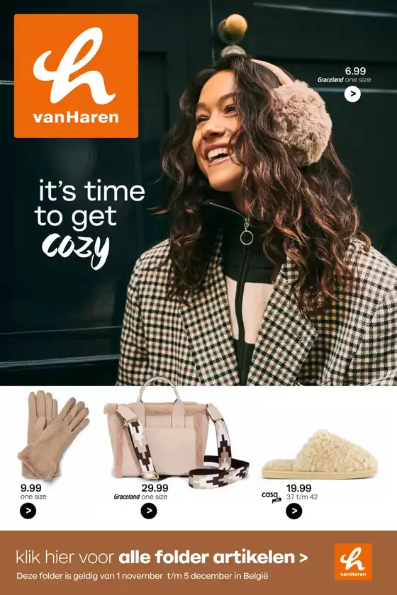 Catalogue Van Haren à Kinrooi | It's Time To Get Cozy | 2025-11-04T00:00:00.000Z - 2025-12-05T00:00:00.000Z