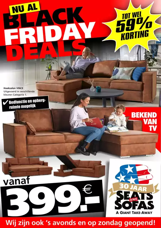 Catalogue Seats and Sofas à Gent | Black Friday Deals | 2025-11-04T00:00:00.000Z - 2025-11-30T00:00:00.000Z