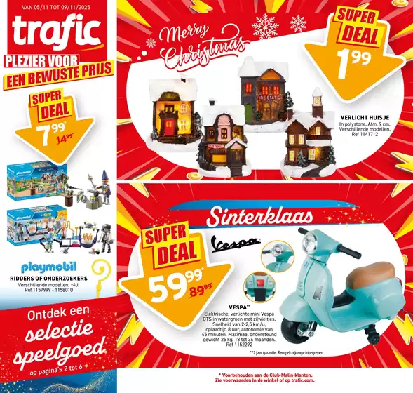 Catalogue trafic à Renaix | NL - folder trafic | 2025-11-05T00:00:00.000Z - 2025-11-09T00:00:00.000Z