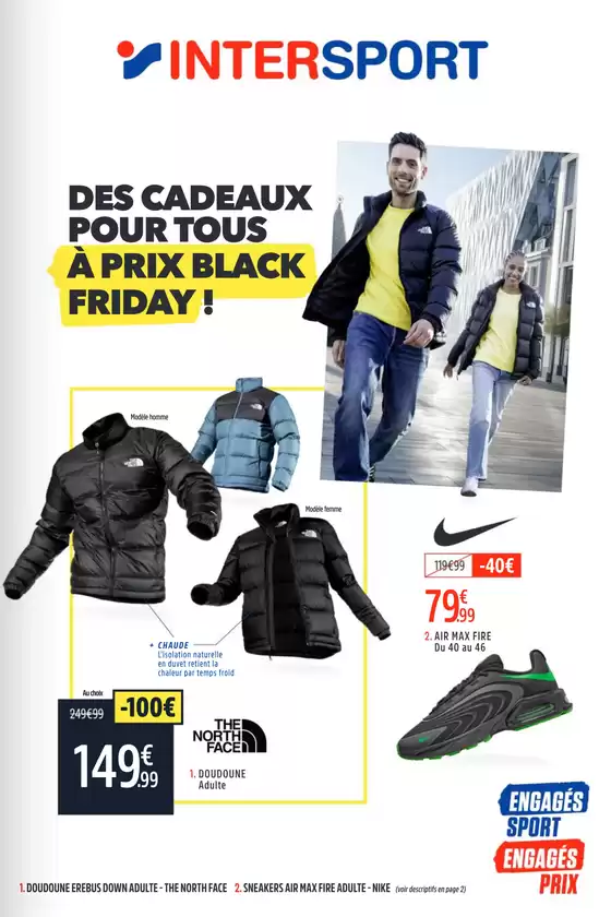 Catalogue Intersport à Wijnegem | Super réductions sur des produits sélectionnés | 2025-11-05T00:00:00.000Z - 2025-11-19T00:00:00.000Z