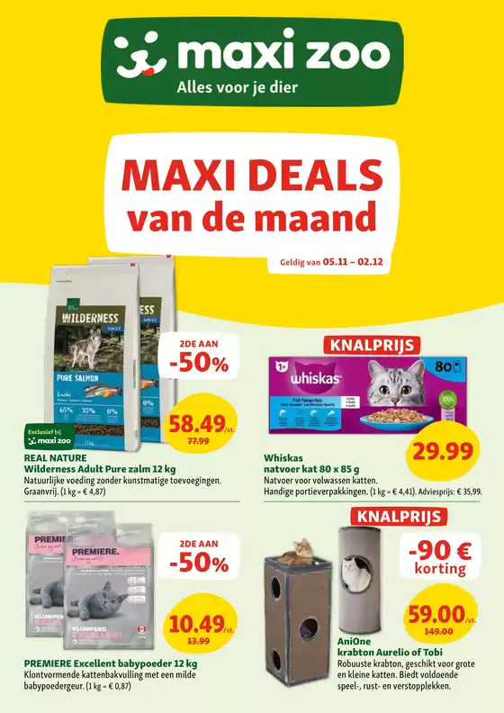 Catalogue Maxi Zoo | Maxi Zoo - NL | 2025-11-05T00:00:00.000Z - 2025-12-02T00:00:00.000Z