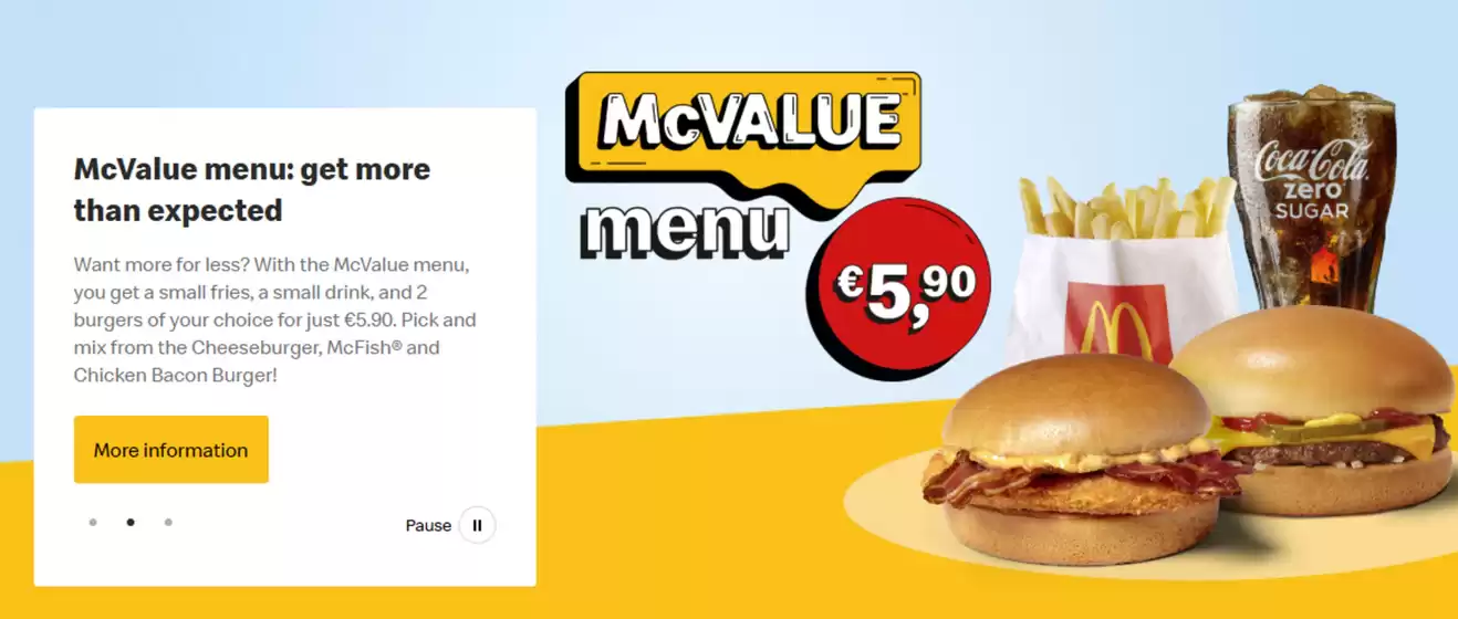 Catalogue McDonald's | McValue | 2025-11-05T00:00:00.000Z - 2025-11-20T00:00:00.000Z
