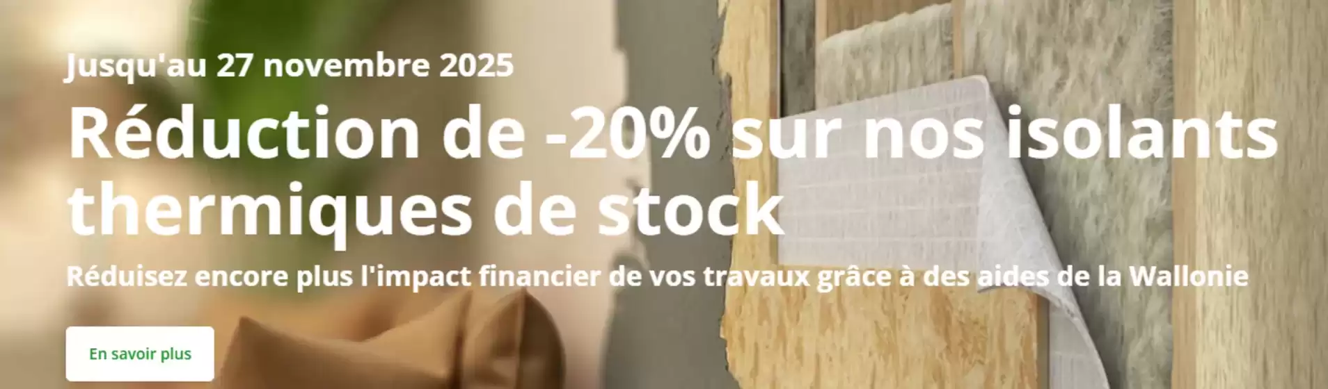 Catalogue Diffusion Menuiserie | -20% Stock | 2025-11-06T00:00:00.000Z - 2025-11-27T00:00:00.000Z