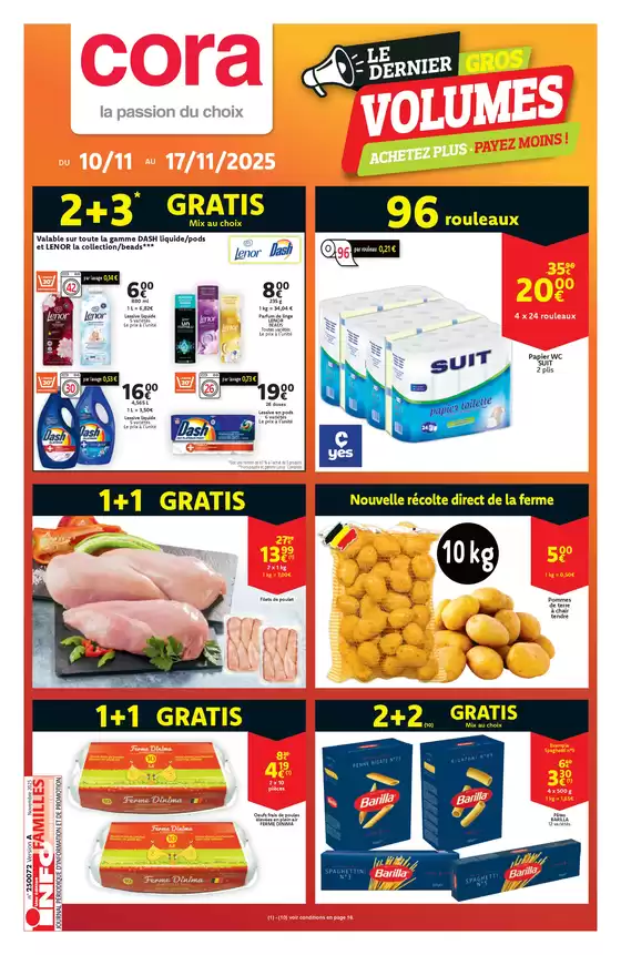 Catalogue Cora | Économisez maintenant avec nos offres | 2025-10-11T00:00:00.000Z - 2025-11-17T00:00:00.000Z