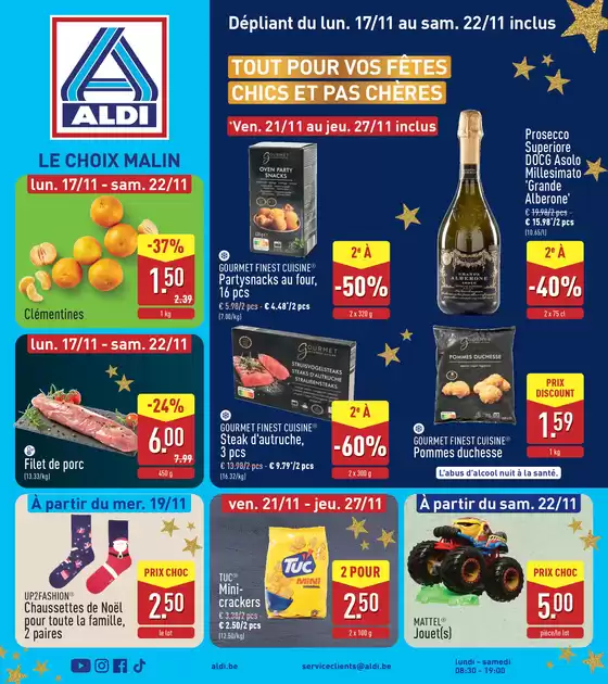 Catalogue Aldi | Nouvelles offres à découvrir | 2025-11-17T00:00:00.000Z - 2025-11-27T00:00:00.000Z