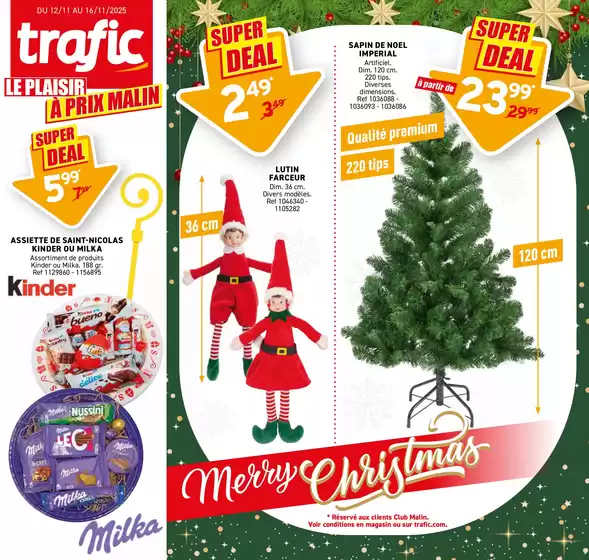 Catalogue trafic à Charleroi | FR - folder trafic | 2025-11-12T00:00:00.000Z - 2025-11-16T00:00:00.000Z