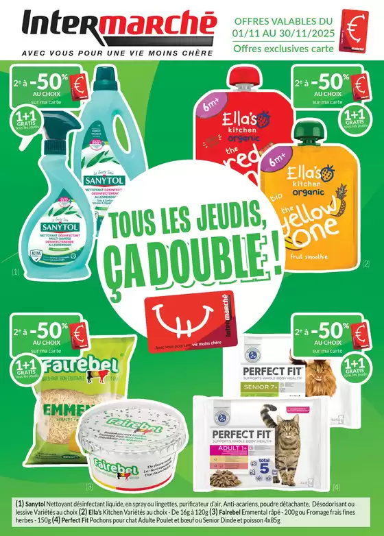 Catalogue Intermarché | decouvrez les offres de novembre avec la carte intermarche 2025 - FR | 2025-11-01T00:00:00.000Z - 2025-11-30T00:00:00.000Z