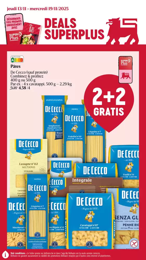 Catalogue Proxy Delhaize | Folder de la semaine | 2025-11-13T00:00:00.000Z - 2025-11-19T00:00:00.000Z